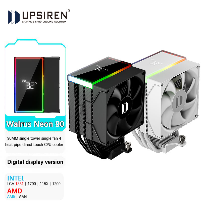 UPSIREN Walrus Neon 90 Digital - огляд і ціна Air Cooler Cpu