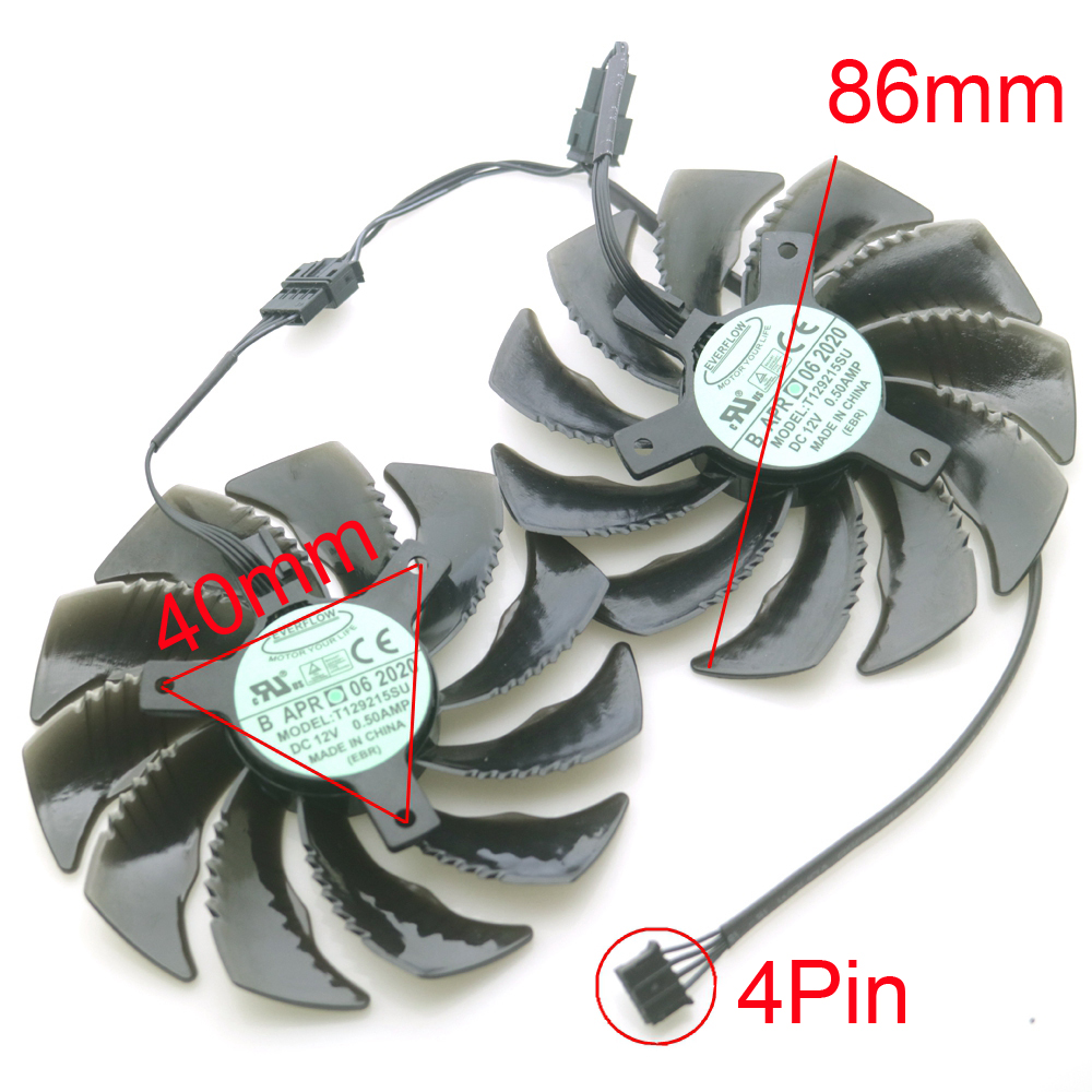 T129215SU 12V 0.50A 86mm VGA F - огляд і ціна Cpu Heatsink
