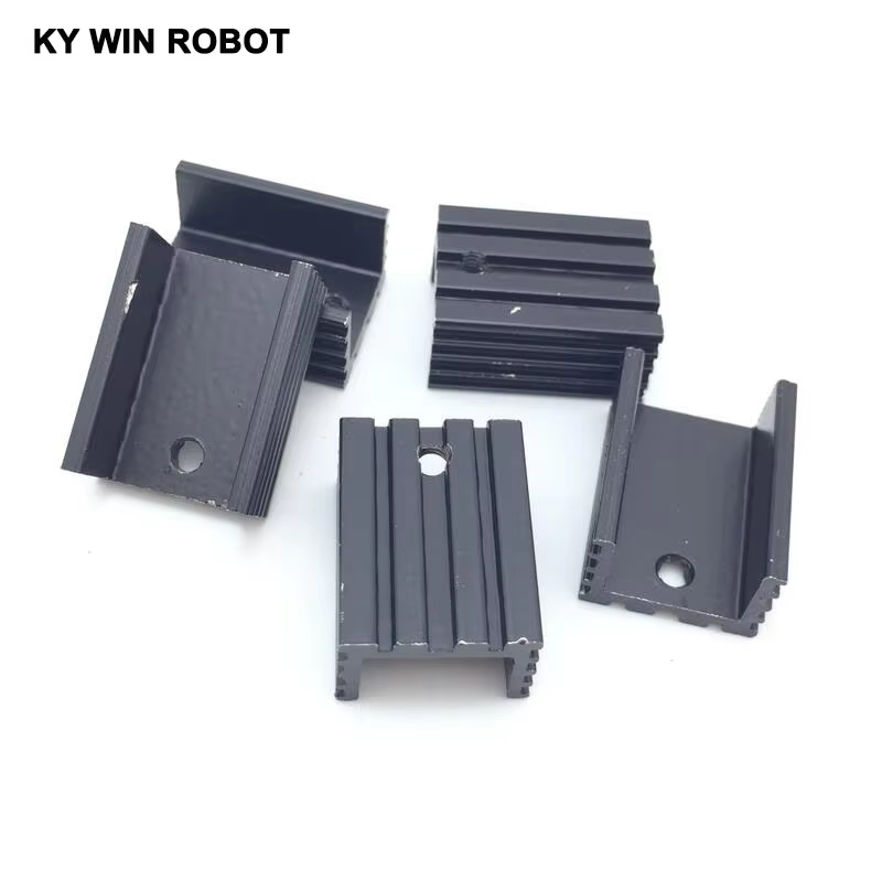 10pcs  Aluminium TO-220 Heatsi - огляд і ціна Heatsink