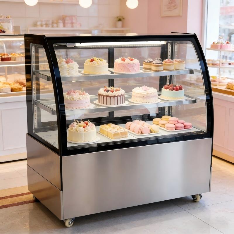 2 Tier Commercial Cake Display - огляд і ціна Case Fan