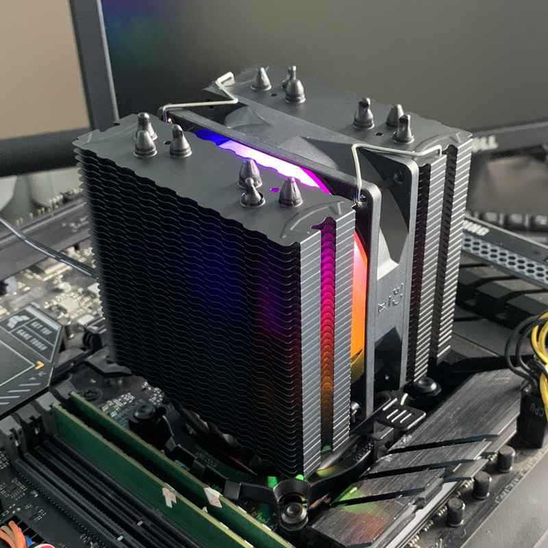 6 Heat Pipes CPU Air Cooler 4  - огляд і ціна Air Cooler Cpu