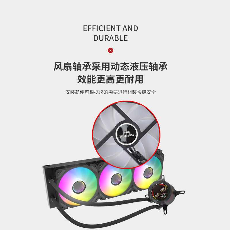 AICOOLER 120mm ARGB AIO Liquid - огляд і ціна Aio Liquid Cooler