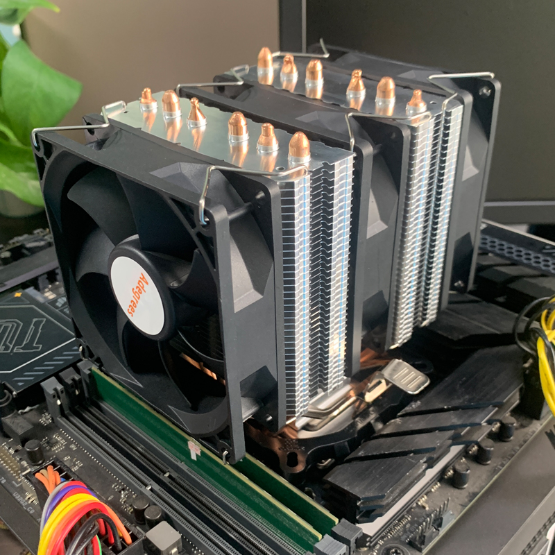 6 Heat Pipe CPU Air Cooler 4Pi - огляд і ціна Cpu Heatsink