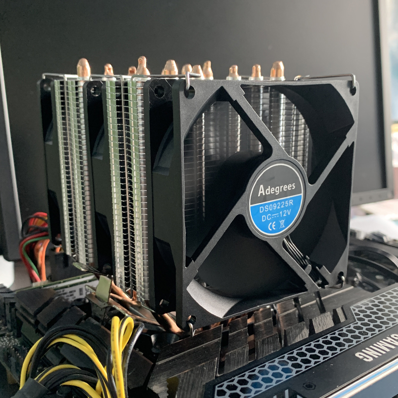 6 Heat Pipe CPU Air Cooler 4Pi - огляд і ціна Cpu Heatsink